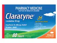 Claratyne Non-Drowsy 80 Tablets