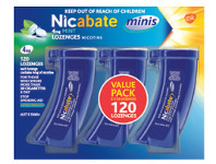 My Chemist Nicabate Minis 4mg Mint 120 Lozenges offer
