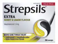 My Chemist Strepsils Extra 36 Lozenges offer