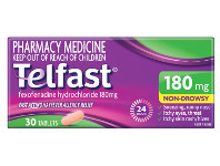 ePharmacy Telfast 180mg 30 Tablets offer