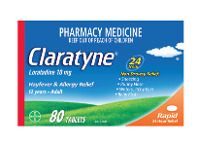 Claratyne Non-Drowsy 80 Tablets Exclusive Size