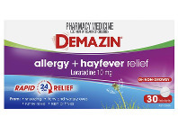 Chemist Warehouse Demazin Allergy + Hayfever Relief 30 Tablets offer