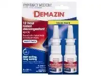 ePharmacy Demazin Nasal Decongestan 2 x 20ml offer