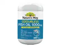 My Chemist Nature’s Way Odourless Fish Oil 1000mg 200 Soft Capsules offer