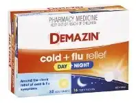 Chemist Warehouse Demazin Cold & Flu Relief Day + Night 48 Tablets offer