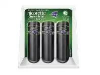 Chemist Warehouse Nicorette QuickMist Mint Triple 3 x 150 Sprays Exclusive Size offer