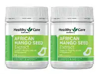 Chemist Warehouse Healthy Care African Mango Seed Extract 50mg 60 Capsules offer