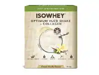 Chemist Warehouse IsoWhey Optimum VLCD Shake + Collagen 18 x 55g - French Vanilla offer