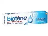 ePharmacy Biotene Dry Mouth Relief Fluoride Toothpaste Fresh Mint Original 120g offer