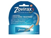 Zovirax Cold Sore Treatment Cream Tube 2g