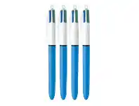 Officeworks Bic 4 Pack 4-Colour Ballpoint Pens offer