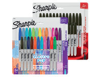 Officeworks Sharpie 24 Pack Fine Permanent Markers offer