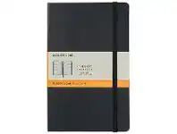 Officeworks Moleskine 130 x 210mm 240 Page Hardcover Notebook offer