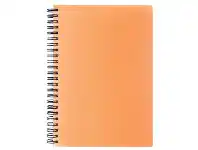 Officeworks J.Burrows A5 200 Page Spiral Notebook - Orange offer