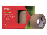 Officeworks PPS 6 Pack Kraft Paper Tape offer