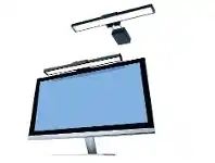 Officeworks J.Burrows USB-Powered Monitor Clamp Lamp offer