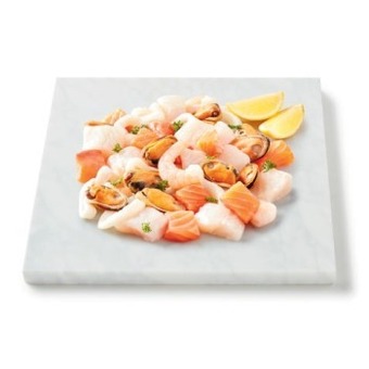 Coles thawed seafood marinara mix