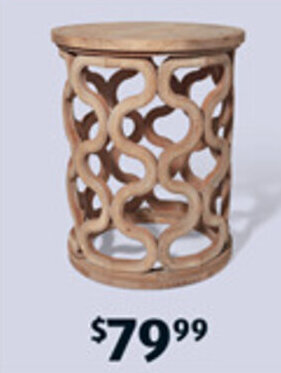 ALDI Reclaimed Wood Side Table offer