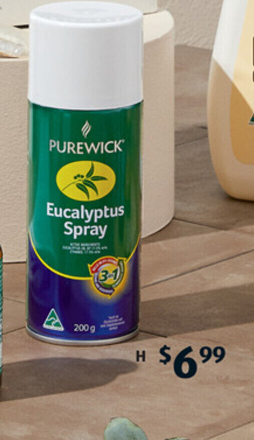 H Eucalyptus Spray 200g offer at ALDI