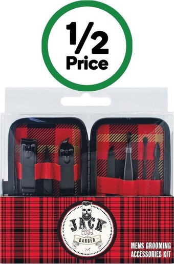 Woolworths Jack the barber men's grooming kit offer