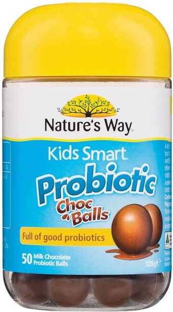 Woolworths Nature's way kids smart probiotic choc balls pk 50* offer