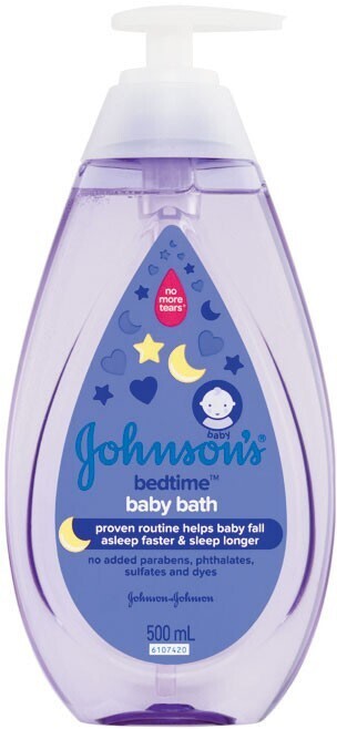 Woolworths Johnson’s bedtime baby bath 500ml offer