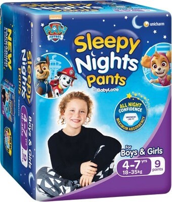 Woolworths Babylove sleepy nights pants pk 8-12 offer