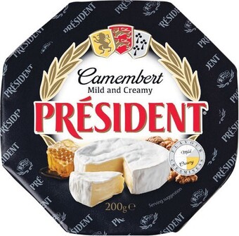 Woolworths President brie or camembert 200g – from the deli offer