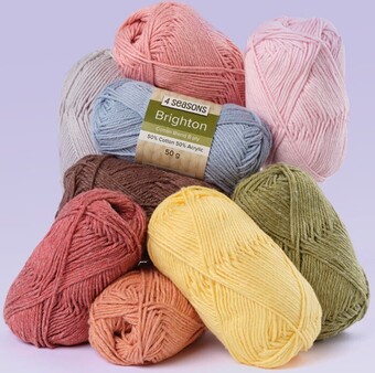 Brighton cotton blend yarn 50g