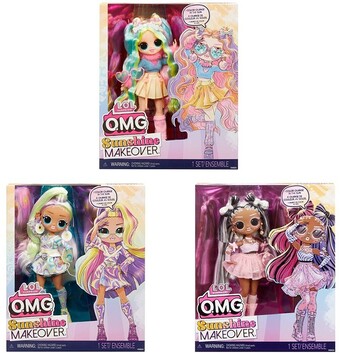 BIG W L.o.l. surprise! o.m.g. sunshine makeover assorted fashion dolls offer