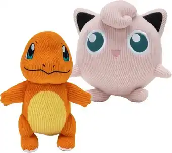 BIG W Pokémon assorted select 20cm corduroy plush offer