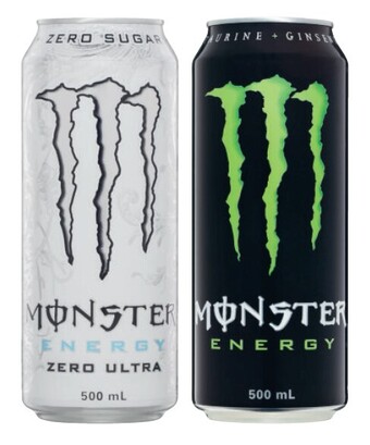 Coles Monster energy drink 500ml offer