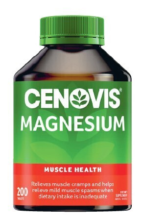 Coles Cenovis magnesium tablets 200 pack offer