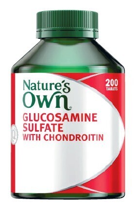 Coles Nature's own glucosamine sulfate with chondroitin 200 pack offer