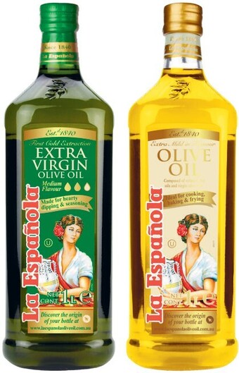 Coles La española olive oil 1 litre offer