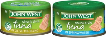 Coles John west tuna tempters 95g offer