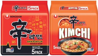 Coles Nongshim ramyun noodles 600g offer