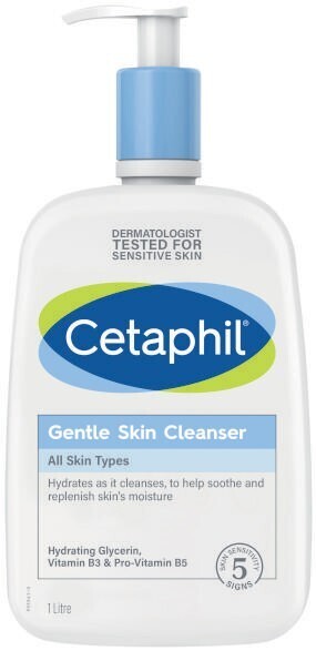 Coles Cetaphil gentle skin cleanser 1 litre offer