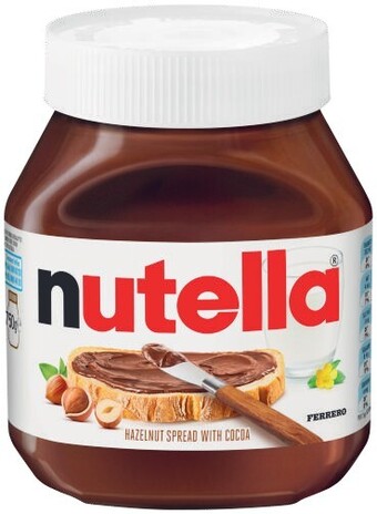 Coles Nutella chocolate hazelnut spread 750g offer