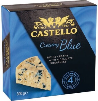 Coles Castello creamy blue 300g offer