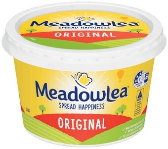 Coles Meadowlea dairy spread 500g offer