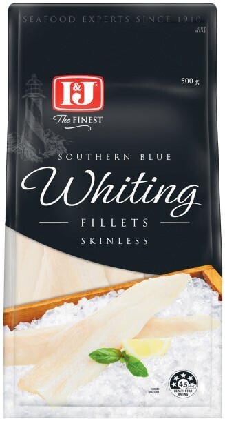 Coles I&j southern blue whiting fillets 500g offer