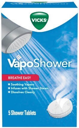 Coles Vicks vaposhower 5 pack^ offer