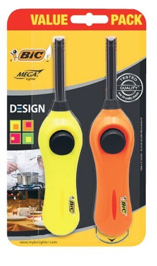 Bic mega lighters 2 pack