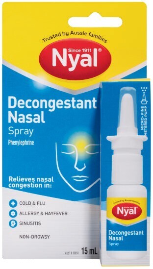 Coles Nyal decongestant nasal spray 15ml* offer