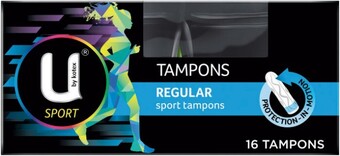 Coles U by kotex sport tampons regular 16 pack offer