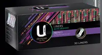 Coles U by kotex protect floral liners 30 pack offer