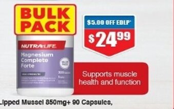 Chemist Warehouse Nutra-Life Magnesium Complete Forte offer
