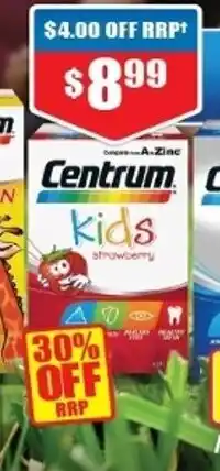 Chemist Warehouse Centrum for Kids offer
