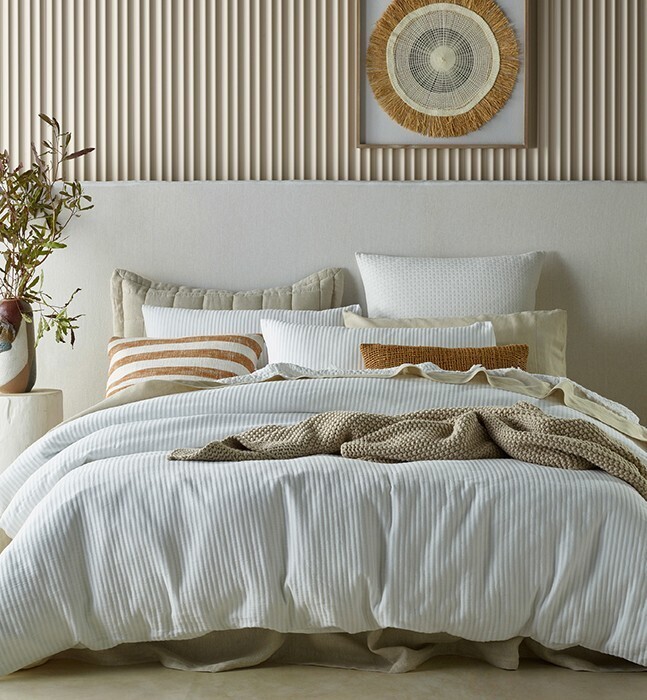 Australian house & garden albany quilt cover set offer at Myer